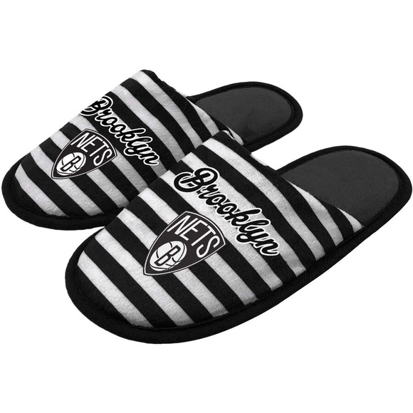brooklyn nets slippers